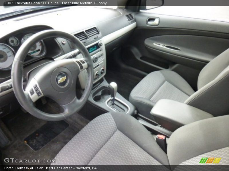 Laser Blue Metallic / Ebony 2007 Chevrolet Cobalt LT Coupe