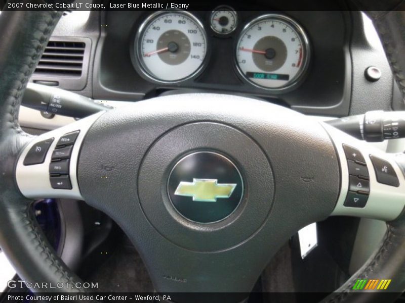 Laser Blue Metallic / Ebony 2007 Chevrolet Cobalt LT Coupe
