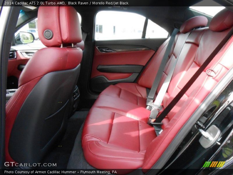 Rear Seat of 2014 ATS 2.0L Turbo AWD