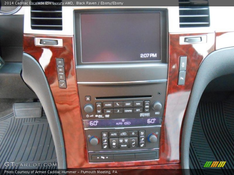 Black Raven / Ebony/Ebony 2014 Cadillac Escalade ESV Luxury AWD