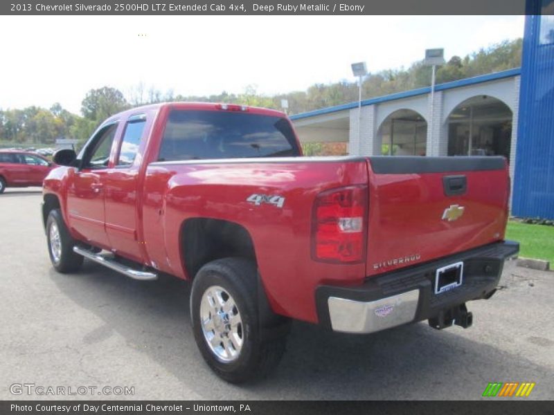 Deep Ruby Metallic / Ebony 2013 Chevrolet Silverado 2500HD LTZ Extended Cab 4x4