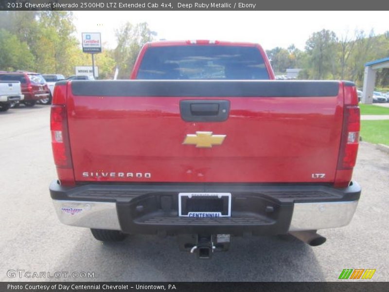Deep Ruby Metallic / Ebony 2013 Chevrolet Silverado 2500HD LTZ Extended Cab 4x4