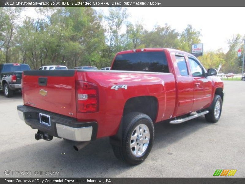 Deep Ruby Metallic / Ebony 2013 Chevrolet Silverado 2500HD LTZ Extended Cab 4x4