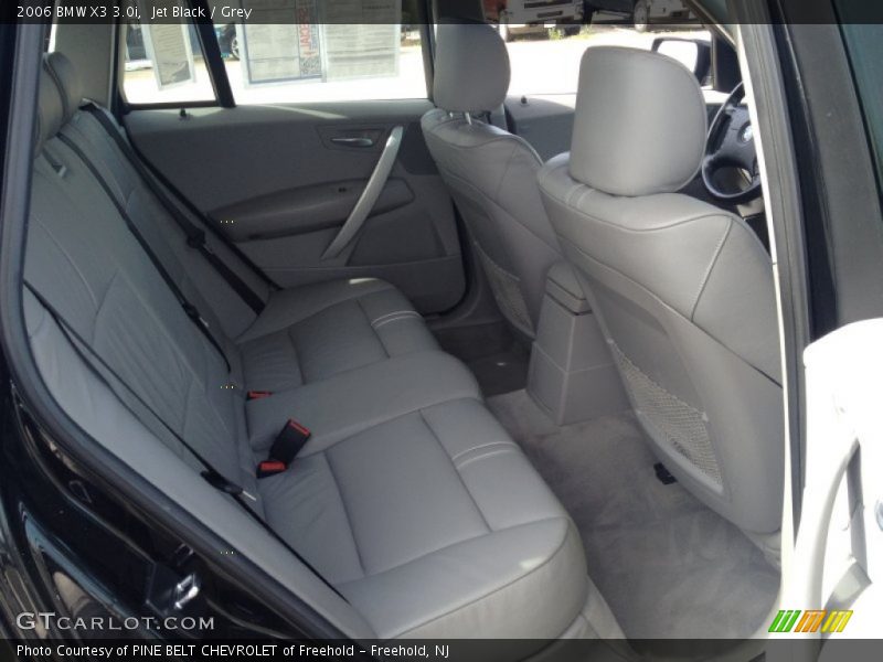 Jet Black / Grey 2006 BMW X3 3.0i