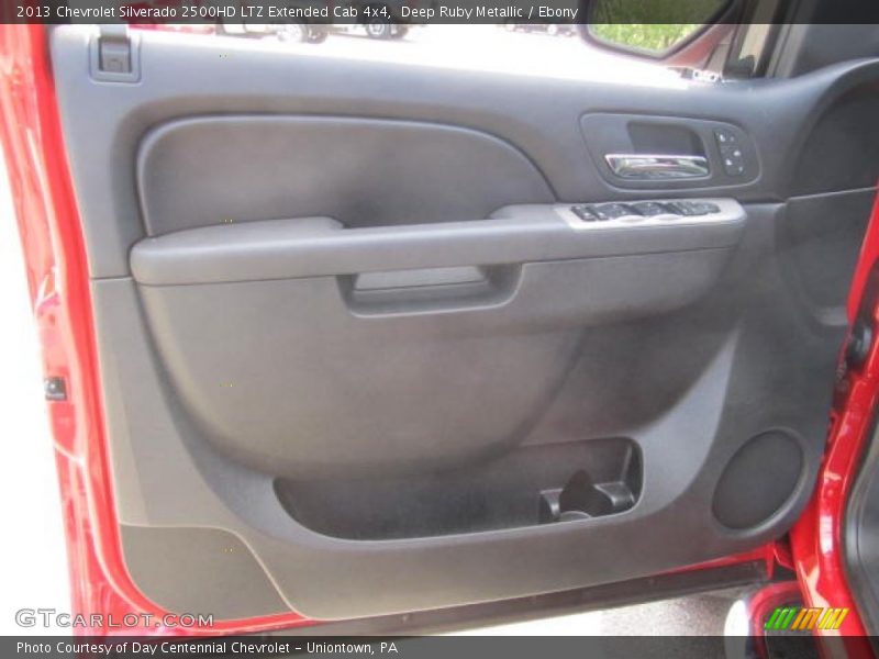 Deep Ruby Metallic / Ebony 2013 Chevrolet Silverado 2500HD LTZ Extended Cab 4x4