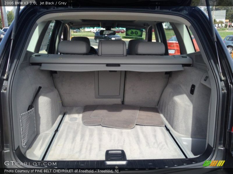 Jet Black / Grey 2006 BMW X3 3.0i