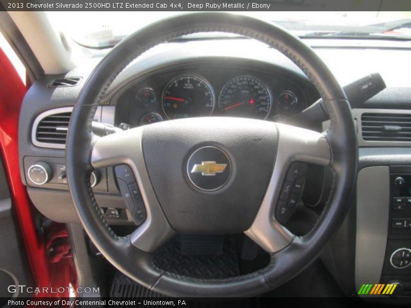  2013 Silverado 2500HD LTZ Extended Cab 4x4 Steering Wheel