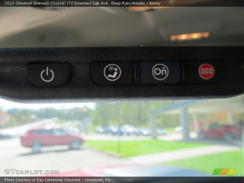 Deep Ruby Metallic / Ebony 2013 Chevrolet Silverado 2500HD LTZ Extended Cab 4x4