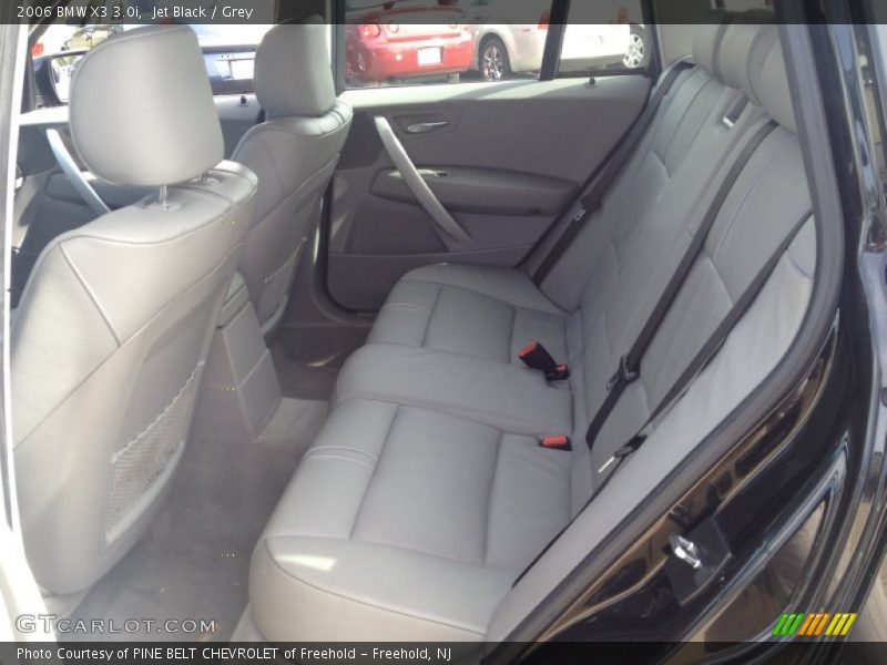 Jet Black / Grey 2006 BMW X3 3.0i