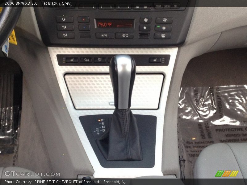 Jet Black / Grey 2006 BMW X3 3.0i