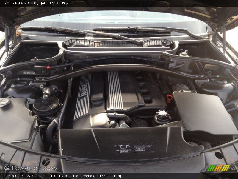 Jet Black / Grey 2006 BMW X3 3.0i