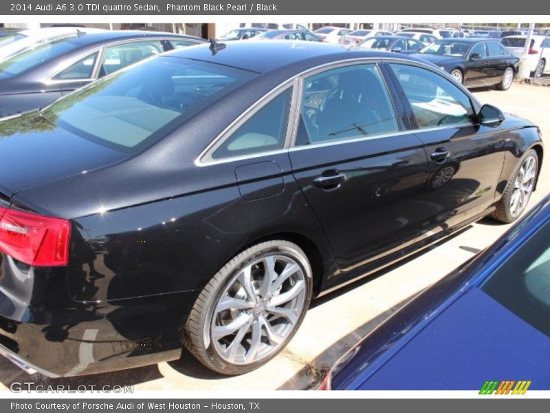 Phantom Black Pearl / Black 2014 Audi A6 3.0 TDI quattro Sedan