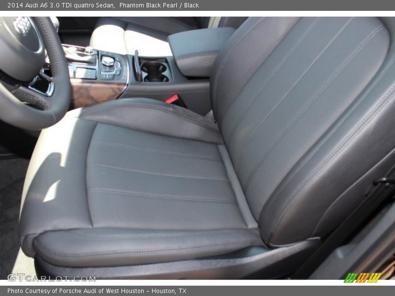 Phantom Black Pearl / Black 2014 Audi A6 3.0 TDI quattro Sedan