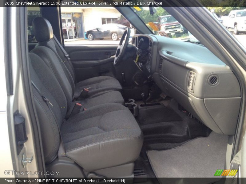 Silver Birch Metallic / Dark Charcoal 2005 Chevrolet Silverado 1500 Extended Cab 4x4