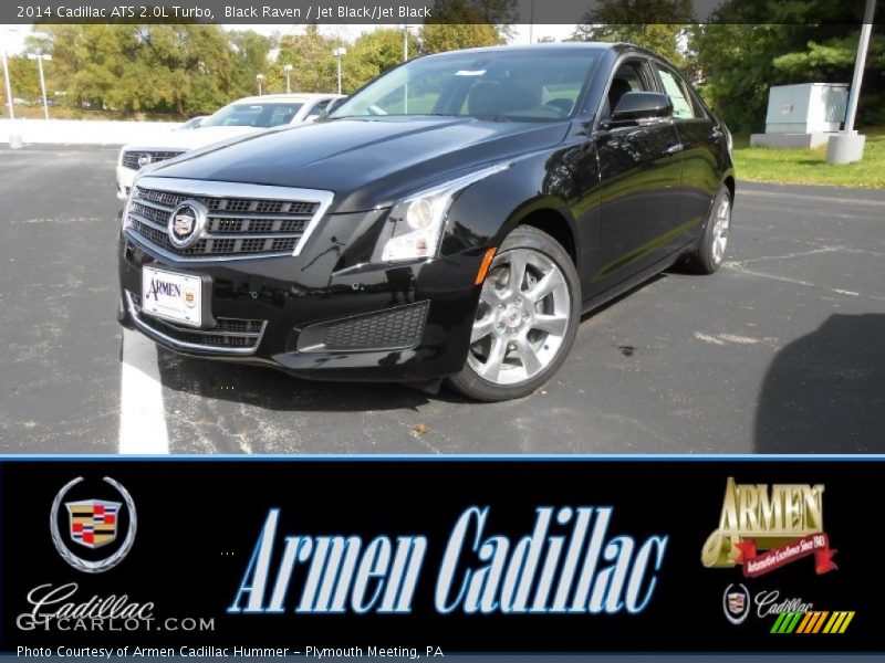 Black Raven / Jet Black/Jet Black 2014 Cadillac ATS 2.0L Turbo