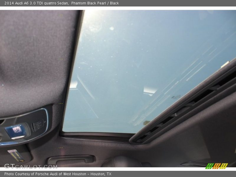 Phantom Black Pearl / Black 2014 Audi A6 3.0 TDI quattro Sedan