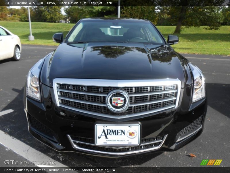 Black Raven / Jet Black/Jet Black 2014 Cadillac ATS 2.0L Turbo