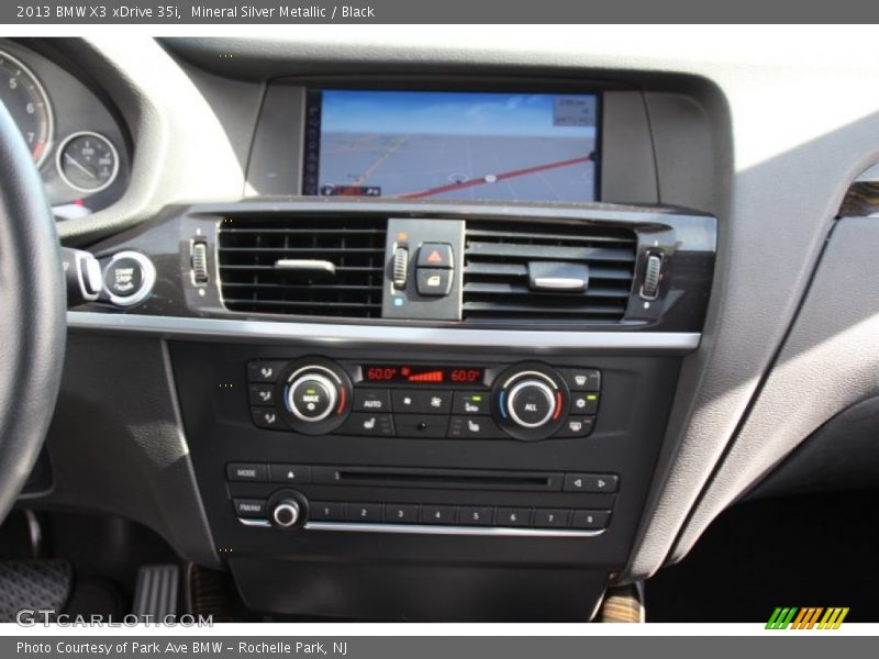 Mineral Silver Metallic / Black 2013 BMW X3 xDrive 35i