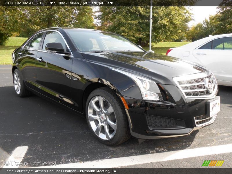 Black Raven / Jet Black/Jet Black 2014 Cadillac ATS 2.0L Turbo