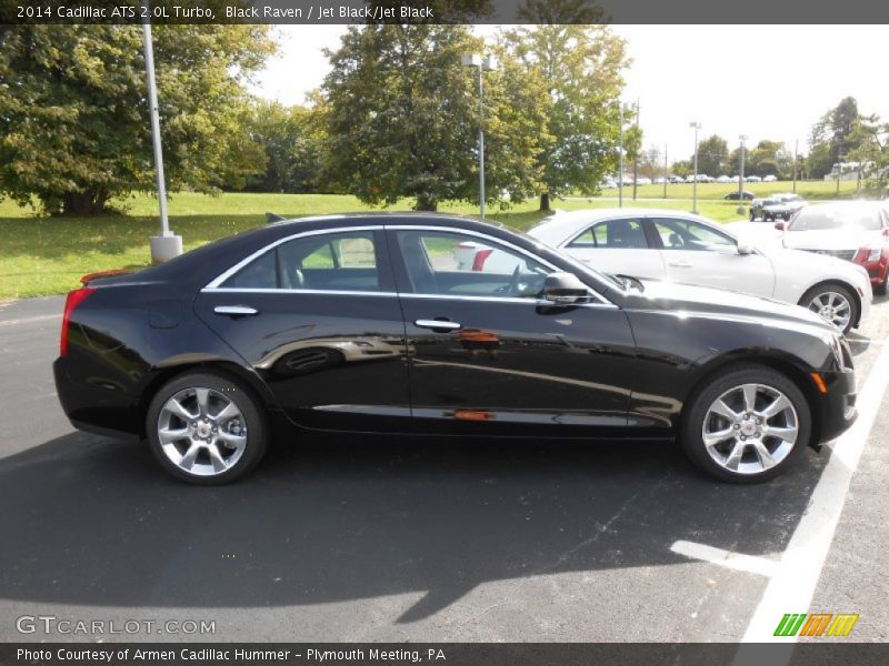 Black Raven / Jet Black/Jet Black 2014 Cadillac ATS 2.0L Turbo