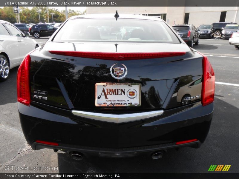 Black Raven / Jet Black/Jet Black 2014 Cadillac ATS 2.0L Turbo