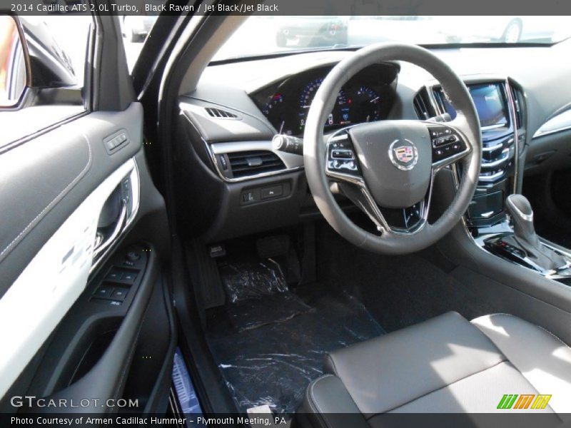 Black Raven / Jet Black/Jet Black 2014 Cadillac ATS 2.0L Turbo