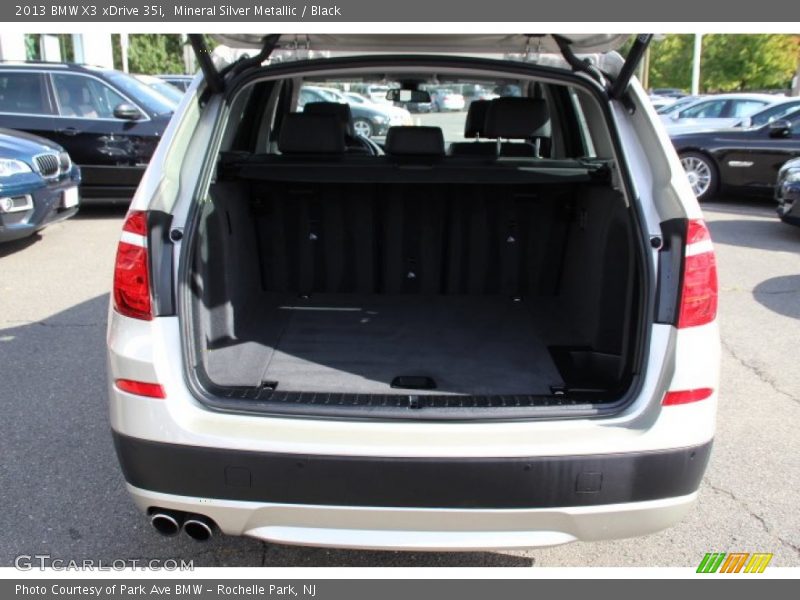 Mineral Silver Metallic / Black 2013 BMW X3 xDrive 35i