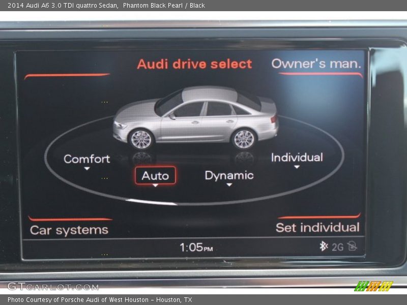 Phantom Black Pearl / Black 2014 Audi A6 3.0 TDI quattro Sedan