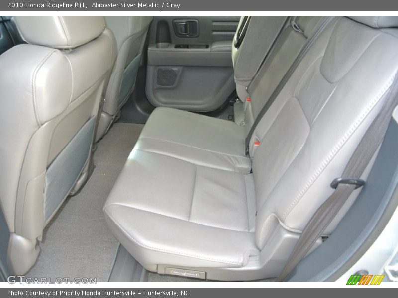 Alabaster Silver Metallic / Gray 2010 Honda Ridgeline RTL