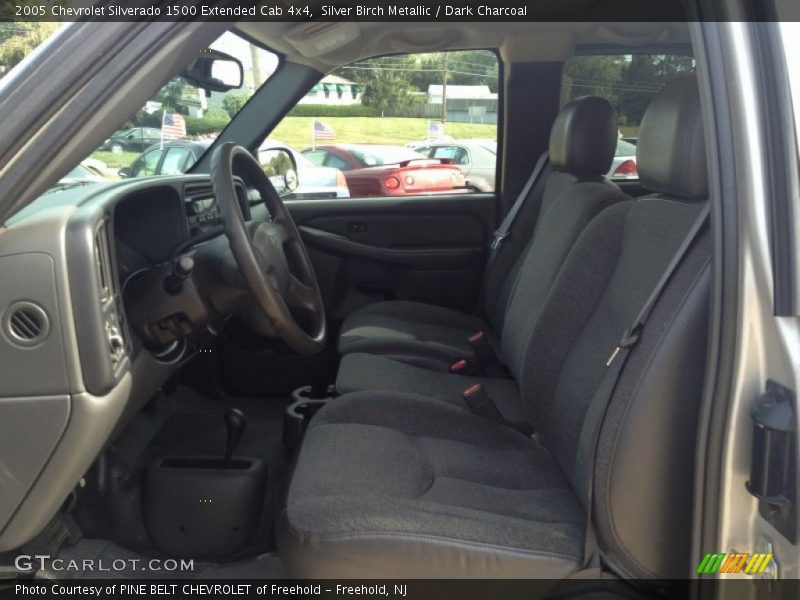 Silver Birch Metallic / Dark Charcoal 2005 Chevrolet Silverado 1500 Extended Cab 4x4