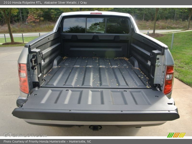 Alabaster Silver Metallic / Gray 2010 Honda Ridgeline RTL