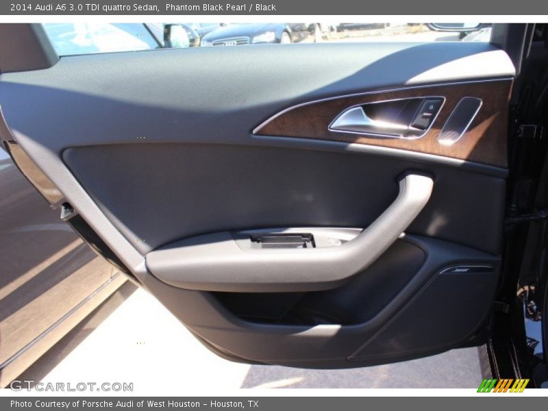 Phantom Black Pearl / Black 2014 Audi A6 3.0 TDI quattro Sedan