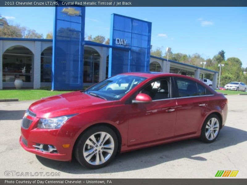 Crystal Red Metallic Tintcoat / Jet Black 2013 Chevrolet Cruze LTZ/RS