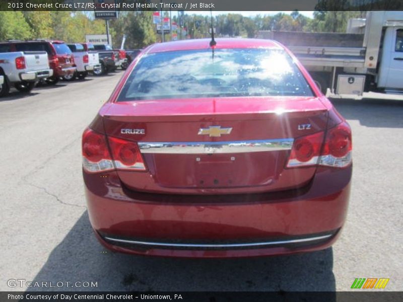 Crystal Red Metallic Tintcoat / Jet Black 2013 Chevrolet Cruze LTZ/RS