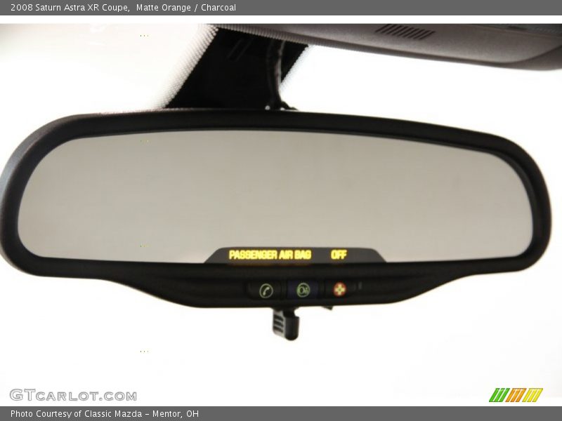 Matte Orange / Charcoal 2008 Saturn Astra XR Coupe