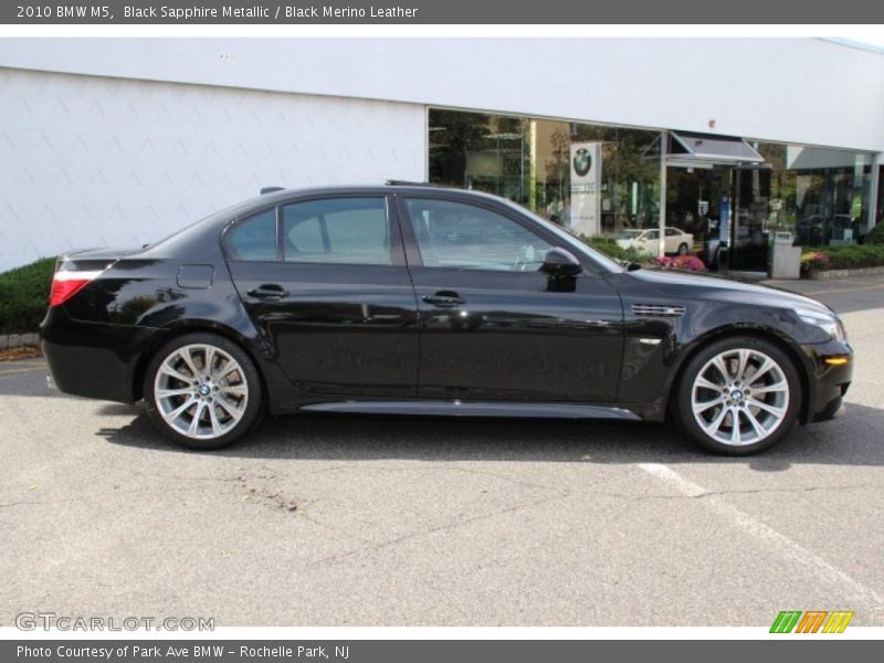 Black Sapphire Metallic / Black Merino Leather 2010 BMW M5