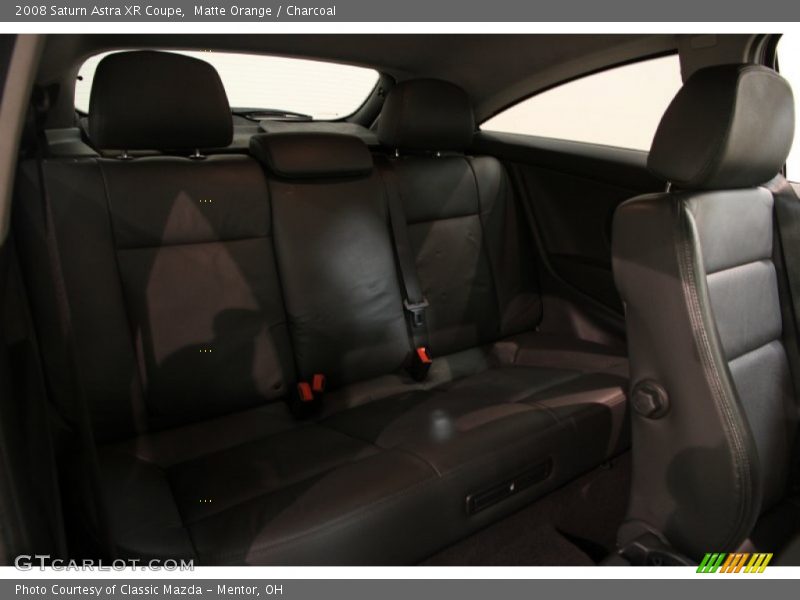 Rear Seat of 2008 Astra XR Coupe