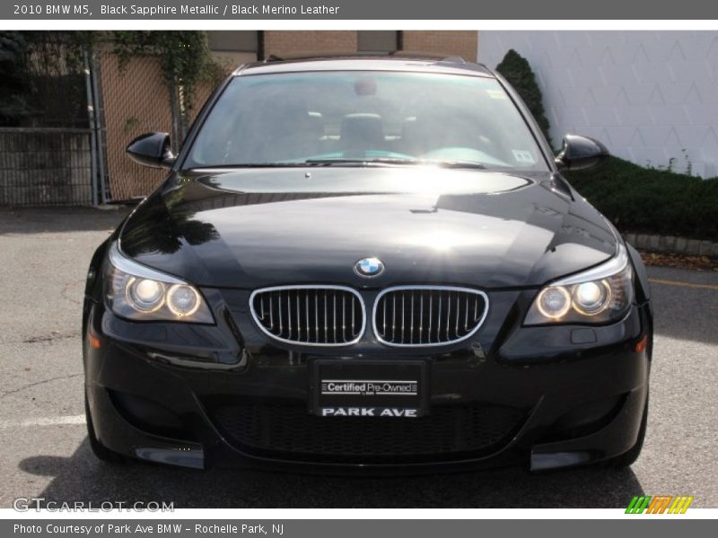 Black Sapphire Metallic / Black Merino Leather 2010 BMW M5