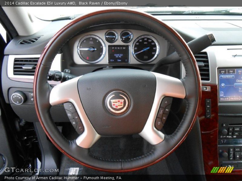  2014 Escalade ESV Luxury AWD Steering Wheel