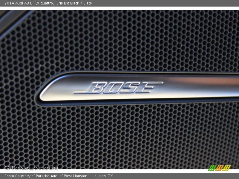 Brilliant Black / Black 2014 Audi A8 L TDI quattro