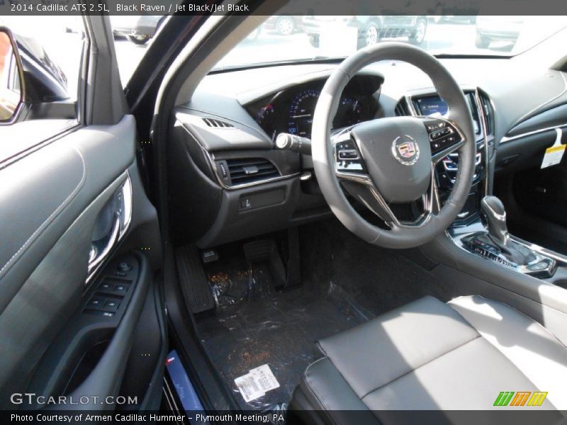 Black Raven / Jet Black/Jet Black 2014 Cadillac ATS 2.5L