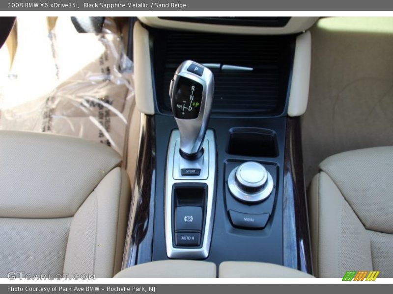 Black Sapphire Metallic / Sand Beige 2008 BMW X6 xDrive35i