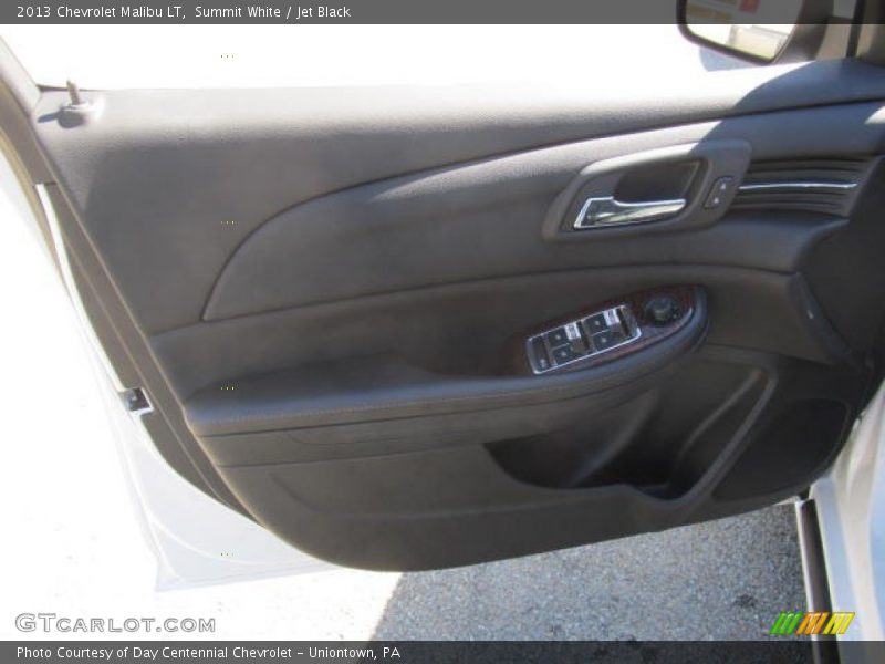 Summit White / Jet Black 2013 Chevrolet Malibu LT
