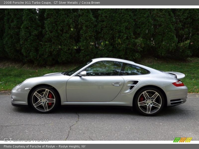  2008 911 Turbo Coupe GT Silver Metallic