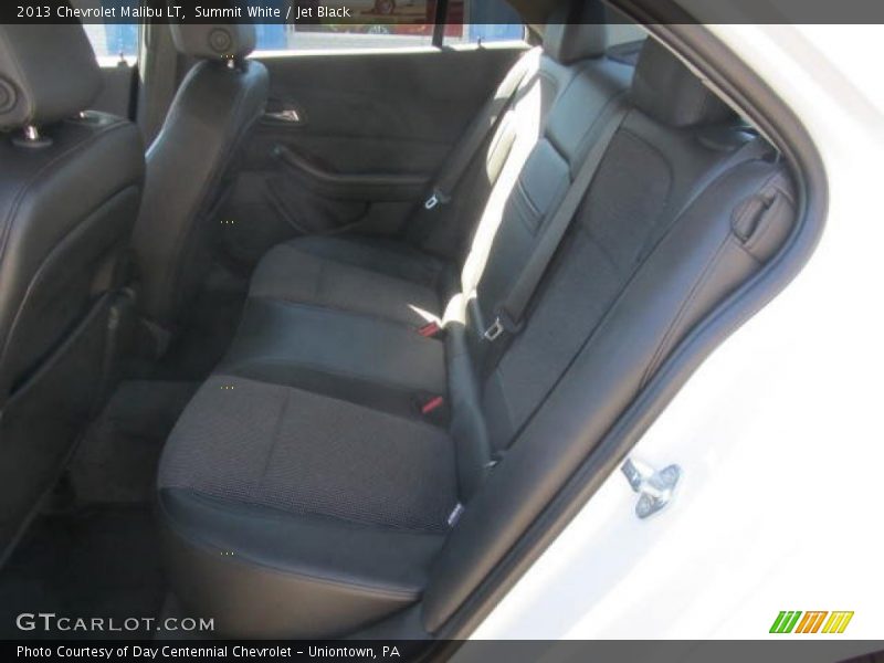 Summit White / Jet Black 2013 Chevrolet Malibu LT