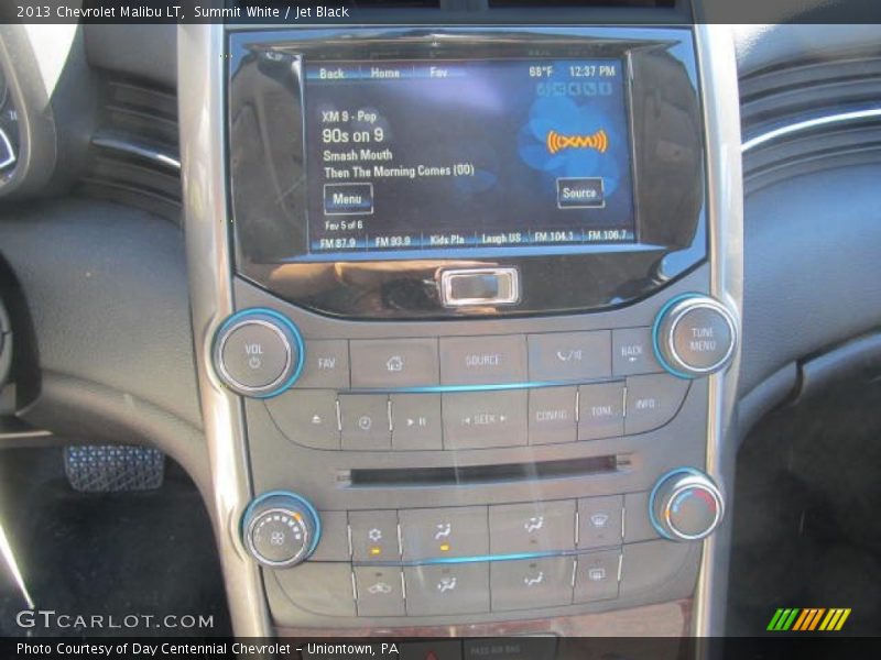 Summit White / Jet Black 2013 Chevrolet Malibu LT
