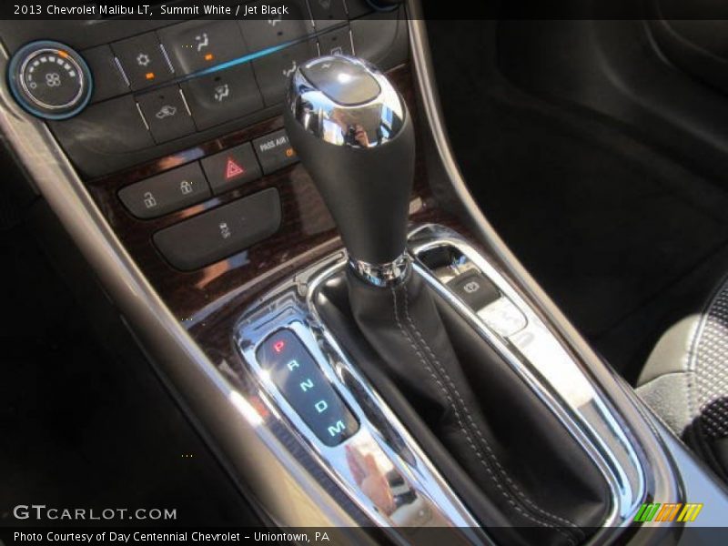 Summit White / Jet Black 2013 Chevrolet Malibu LT