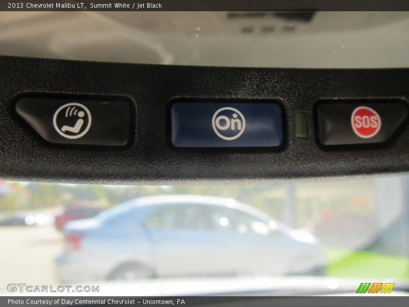 Summit White / Jet Black 2013 Chevrolet Malibu LT