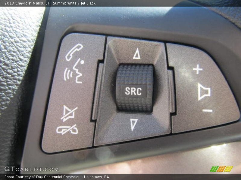 Summit White / Jet Black 2013 Chevrolet Malibu LT