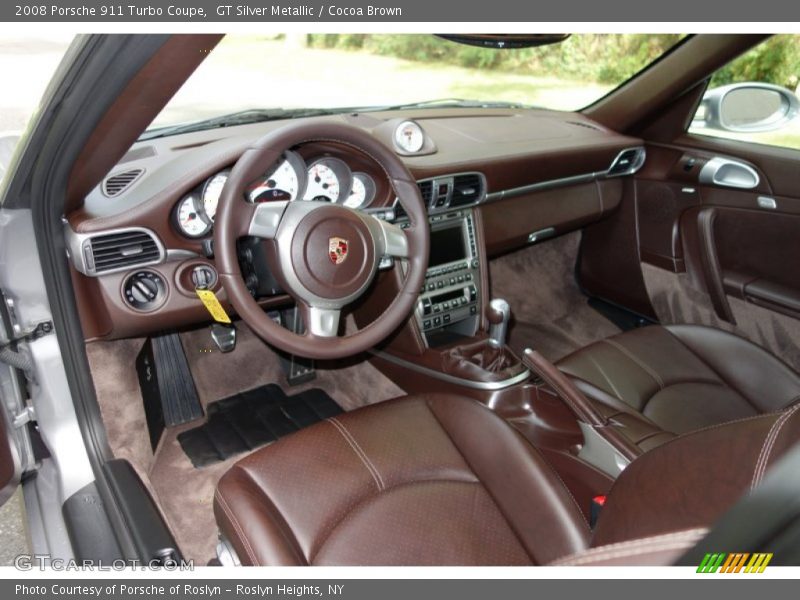 Cocoa Brown Interior - 2008 911 Turbo Coupe 
